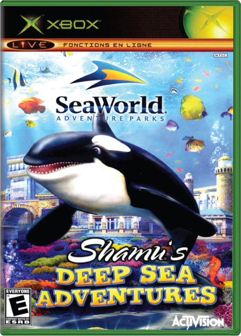 Shamu's Deep Sea Adventures - Microsoft Xbox