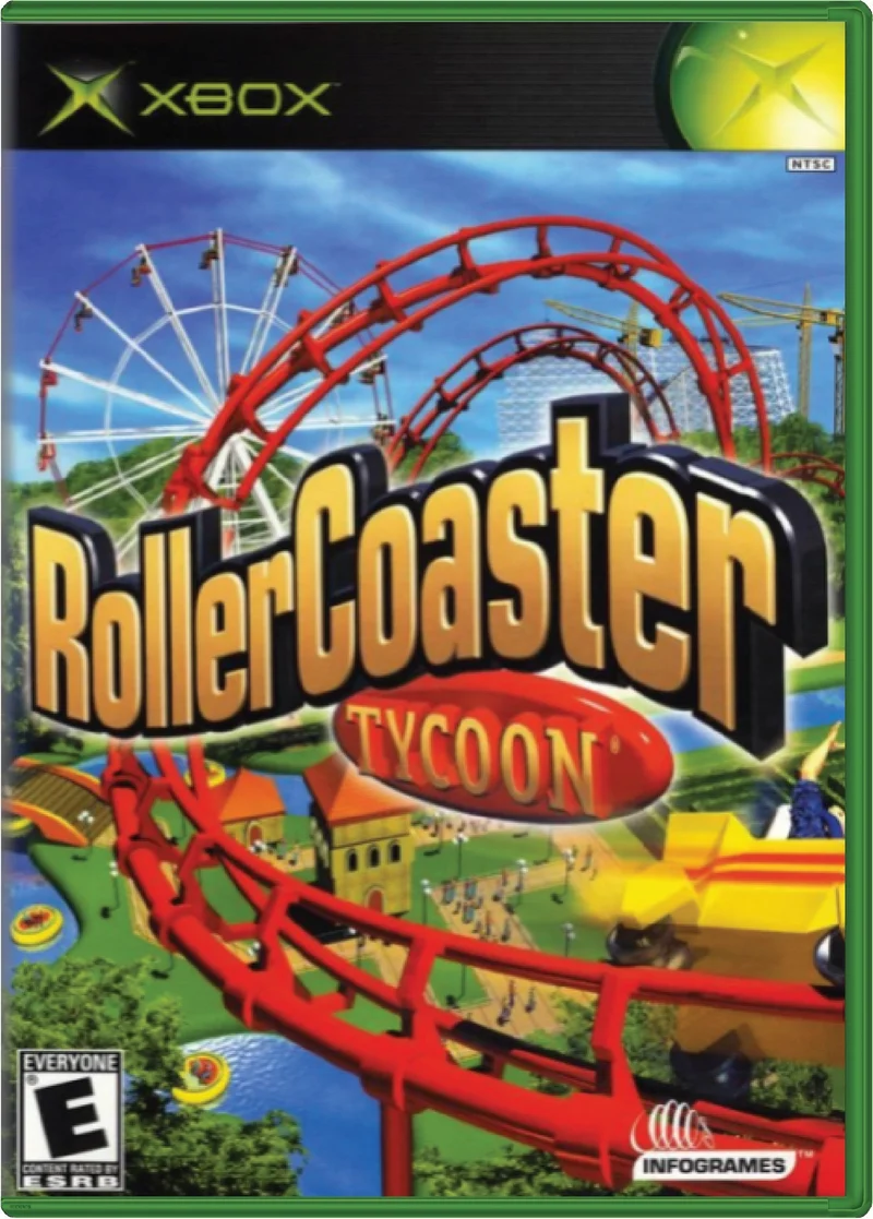 Roller Coaster Tycoon - Microsoft Xbox