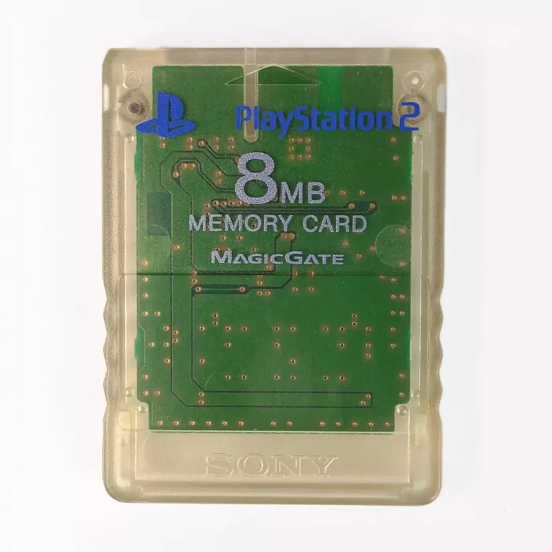 Sony PlayStation 2 PS2 Memory Card Translucent 8MB (SCPH-10020)