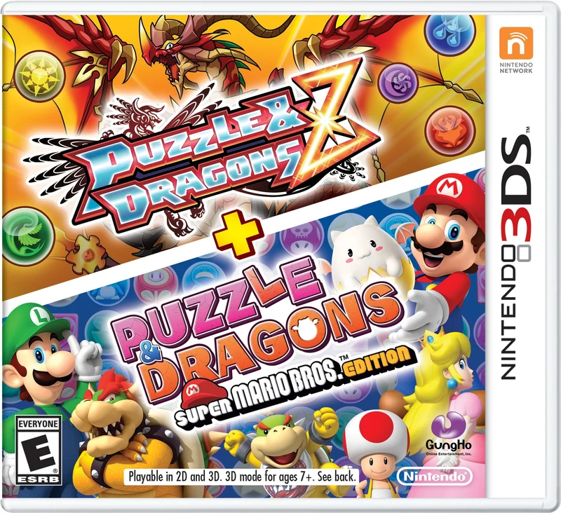 Puzzle & Dragons Z + Puzzle & Dragons Super Mario Bros. Edition - Nintendo 3DS