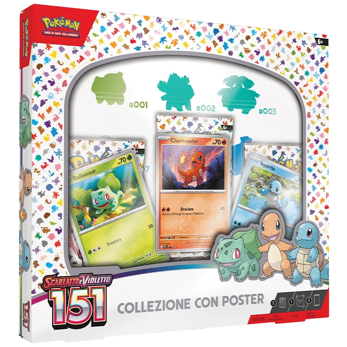 Pokémon Scarlatto e Violetto 151 Collezione con Poster ITA