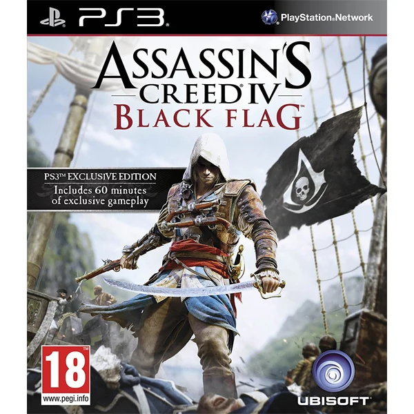 Assassin's Creed 4 Black Flag PS3 - Usato