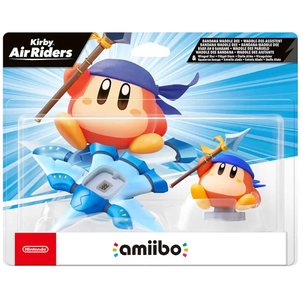Amiibo Bandana Waddle Dee e Stella Alata - Kirby Air Riders