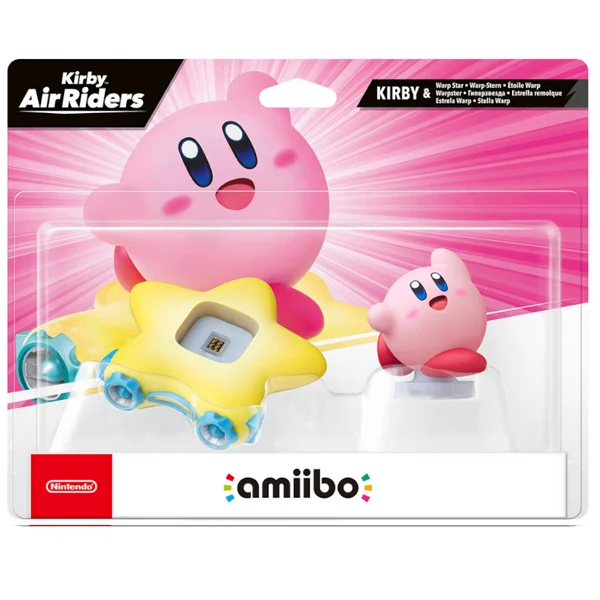 Amiibo Kirby e Stella Warp - Kirby Air Riders