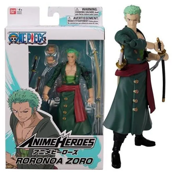 Roronoa Zoro One Piece Anime Heroes Bandai Figure 17 cm