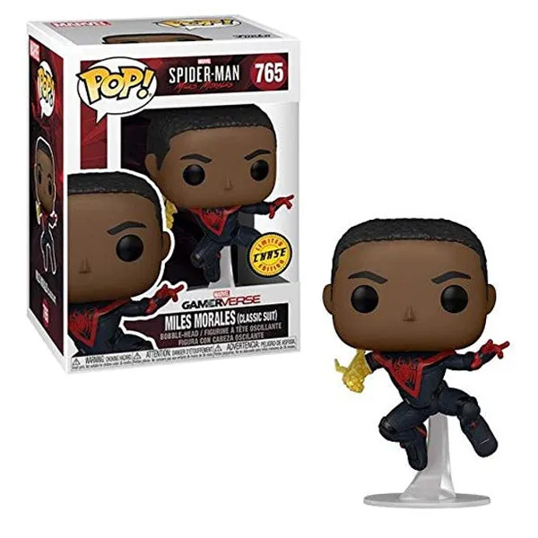Funko Pop Spider-Man Miles Morales Classic Suit Chase 765