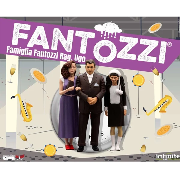 Fantozzi Famiglia Ragionier Fantozzi Figure 10 cm