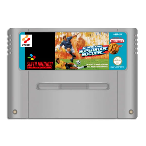 International Superstar Soccer (solo cartuccia) SNES - Usato