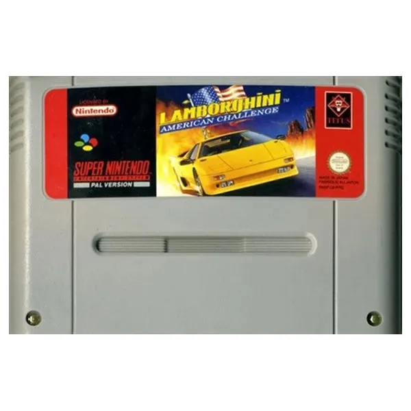 Lamborghini American Challenge (solo cartuccia) SNES - Usato