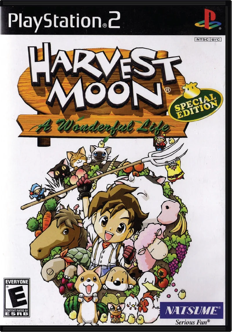 Harvest Moon A Wonderful Life Special Edition - Sony PlayStation 2 (PS2)