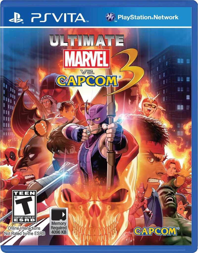 Ultimate Marvel vs. Capcom 3 - Sony PS Vita