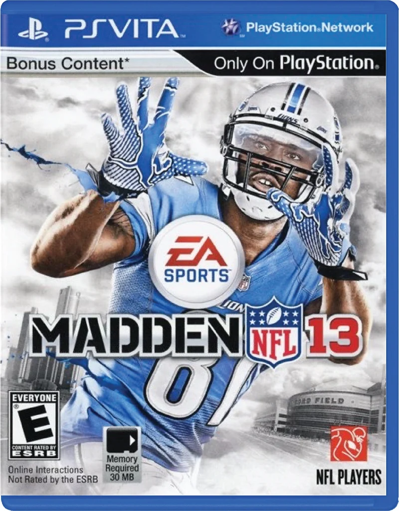 Madden NFL 13 - Sony PS Vita