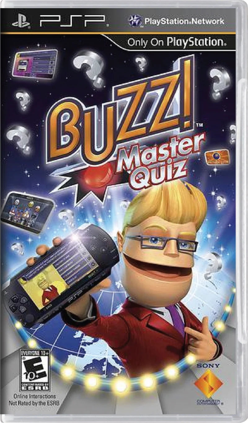 Buzz Master Quiz - Sony PSP