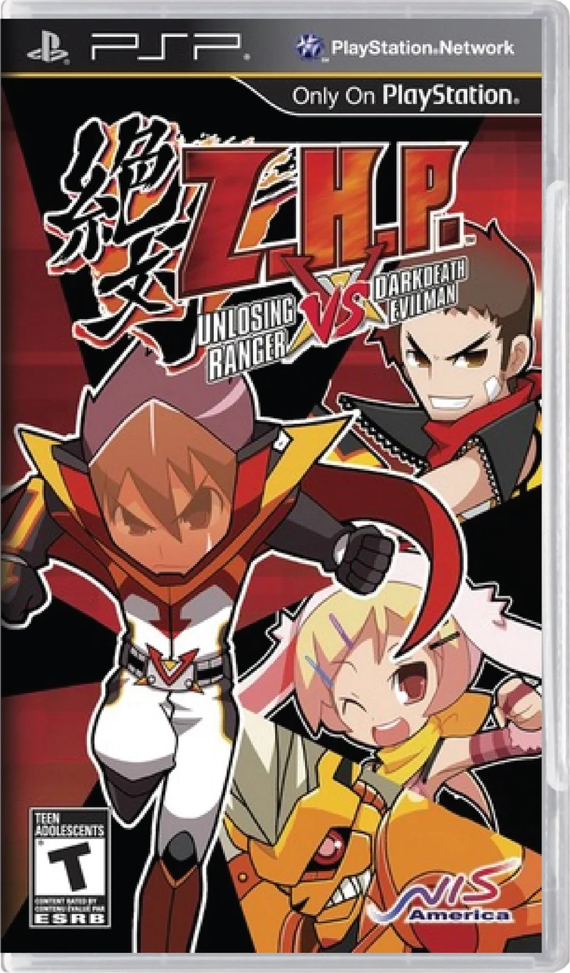 Z.H.P. Unlosing Ranger vs. Darkdeath Evilman - Sony PSP