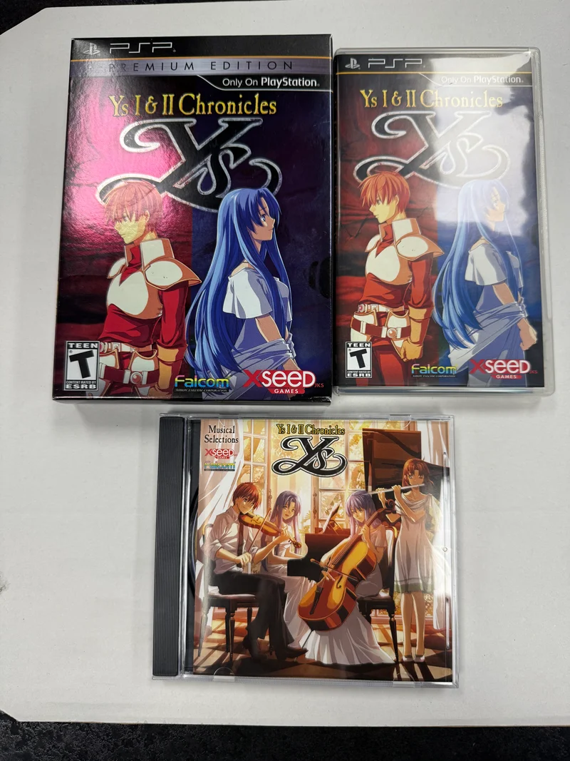 Ys I & II Chronicles - Sony PSP