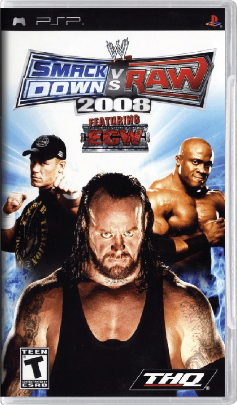 WWE Smackdown vs. Raw 2008 - Sony PSP