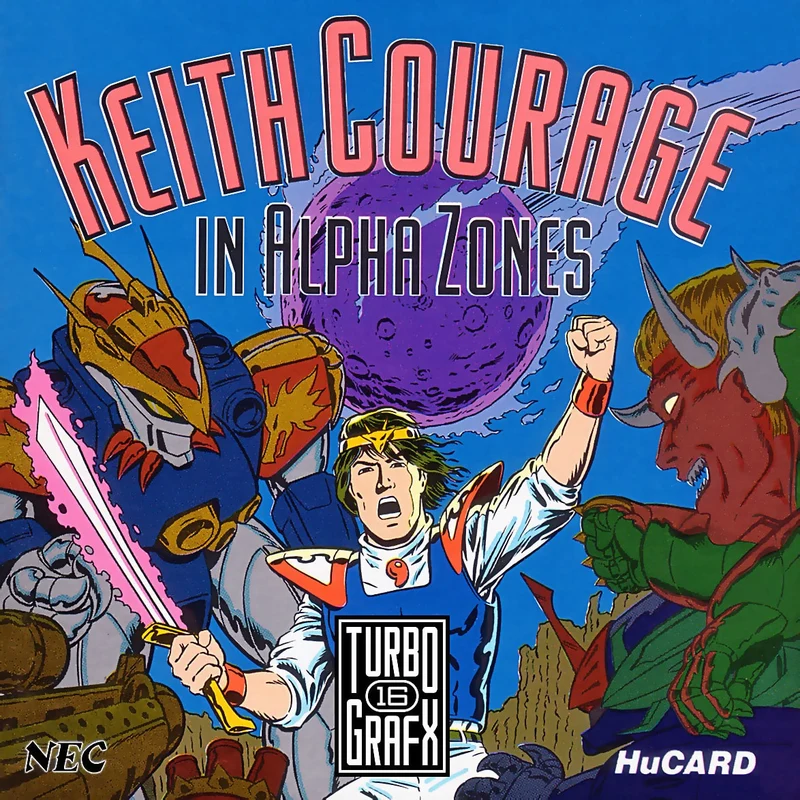 Keith Courage in Alpha Zones