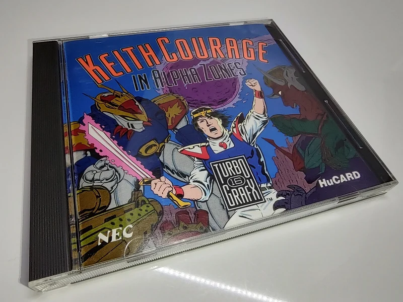 Keith Courage in Alpha Zones