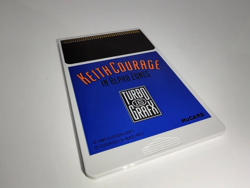 Keith Courage in Alpha Zones
