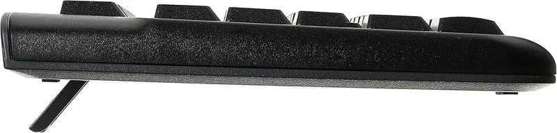 Logitech K120 Corded Keyboard - BLACK - USB - ARA
