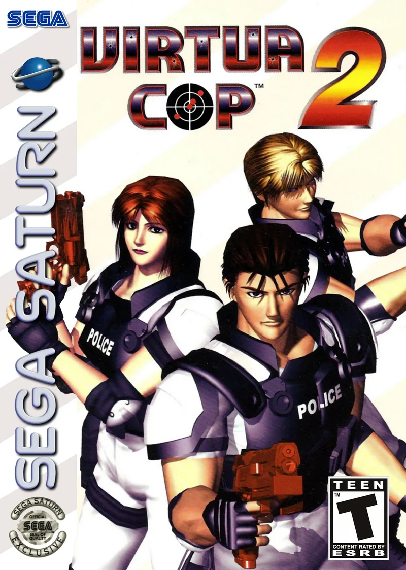 Virtua Cop 2 - Sega Saturn