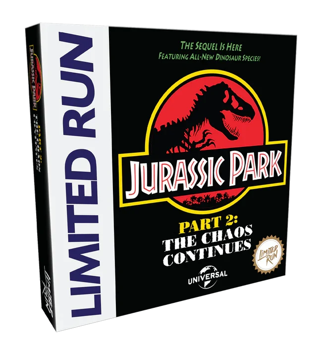 Jurassic Park Part 2: The Chaos Continues LRG Sealed - Nintendo Game Boy