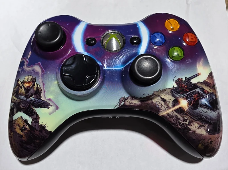 Microsoft Xbox 360 Halo Spartan Limited Edition Wireless Controller