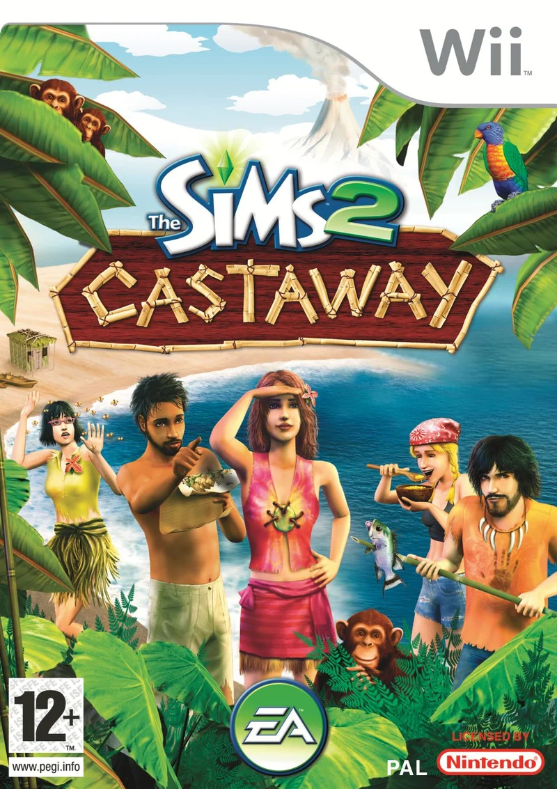 The Sims 2: Castaway – Nintendo Wii Life Simulation Game EA