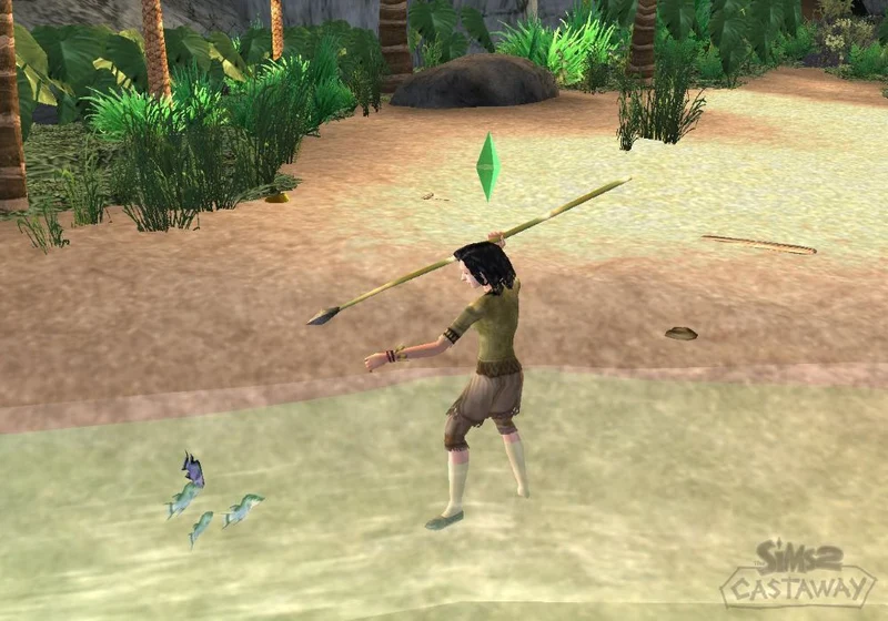 The Sims 2: Castaway – Nintendo Wii Life Simulation Game EA