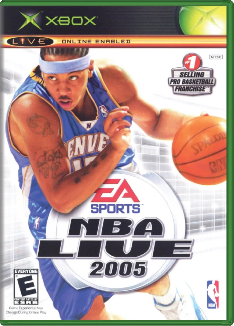 NBA Live 2005 - Microsoft Xbox