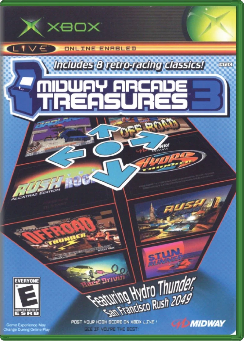 Midway Arcade Treasures 3 - Microsoft Xbox