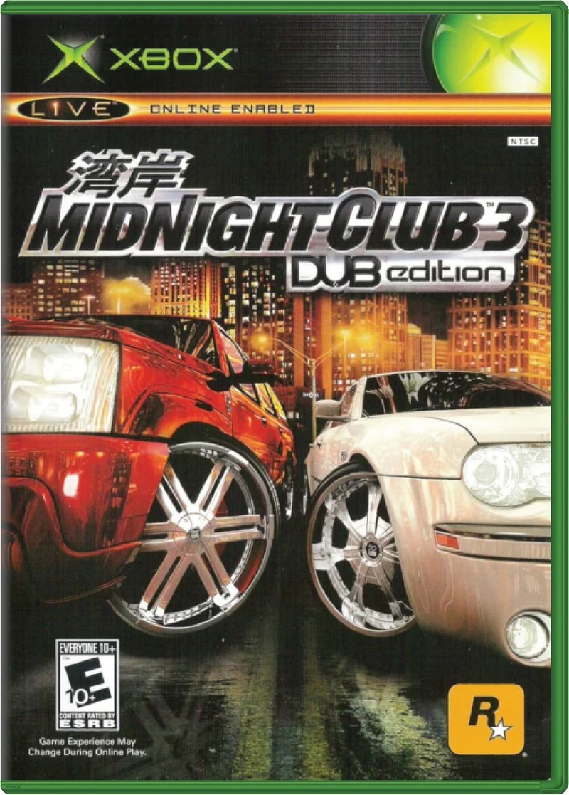 Midnight Club 3 Dub Edition - Microsoft Xbox