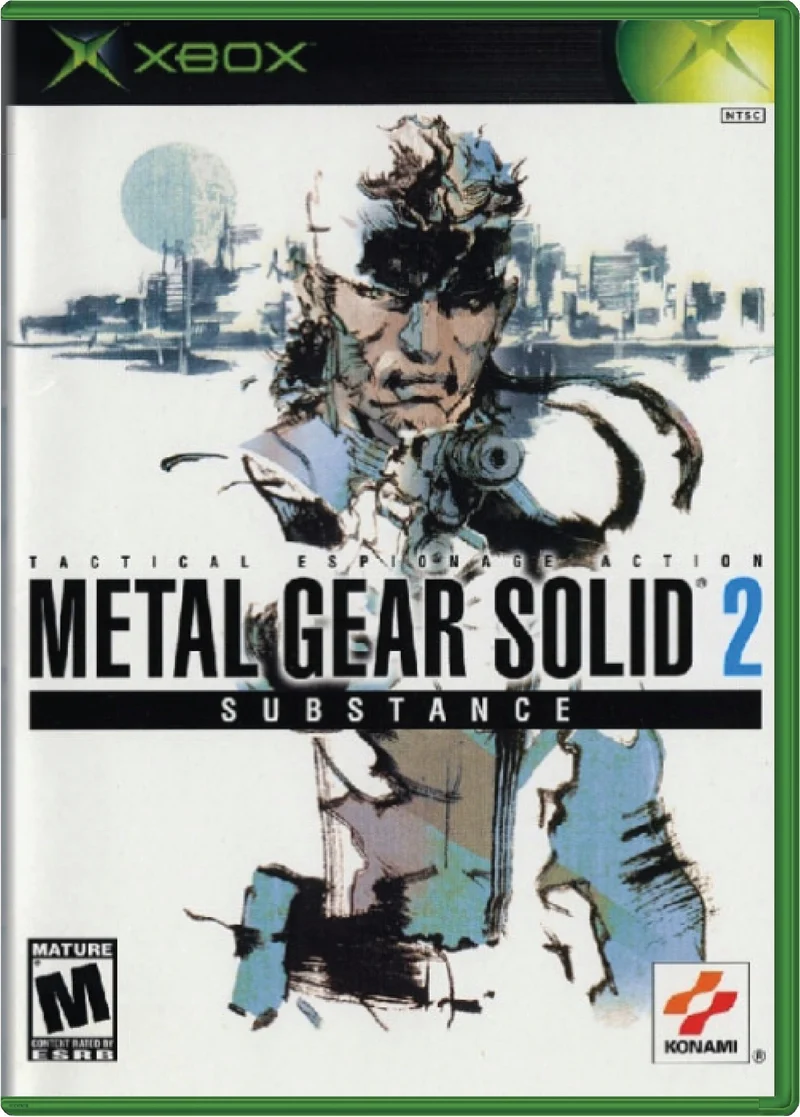 Metal Gear Solid 2 Substance - Microsoft Xbox