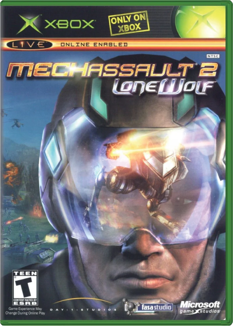 MechAssault 2 Lone Wolf - Microsoft Xbox