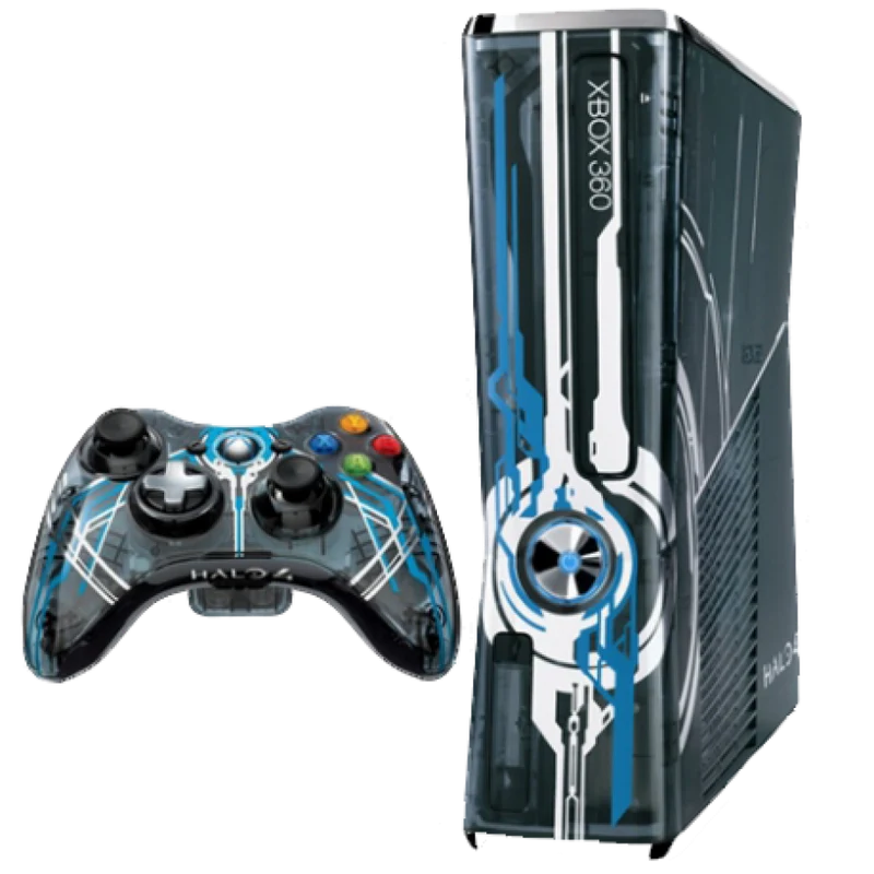 Microsoft Xbox 360 Slim S Halo 4 Limited Edition Console Bundle