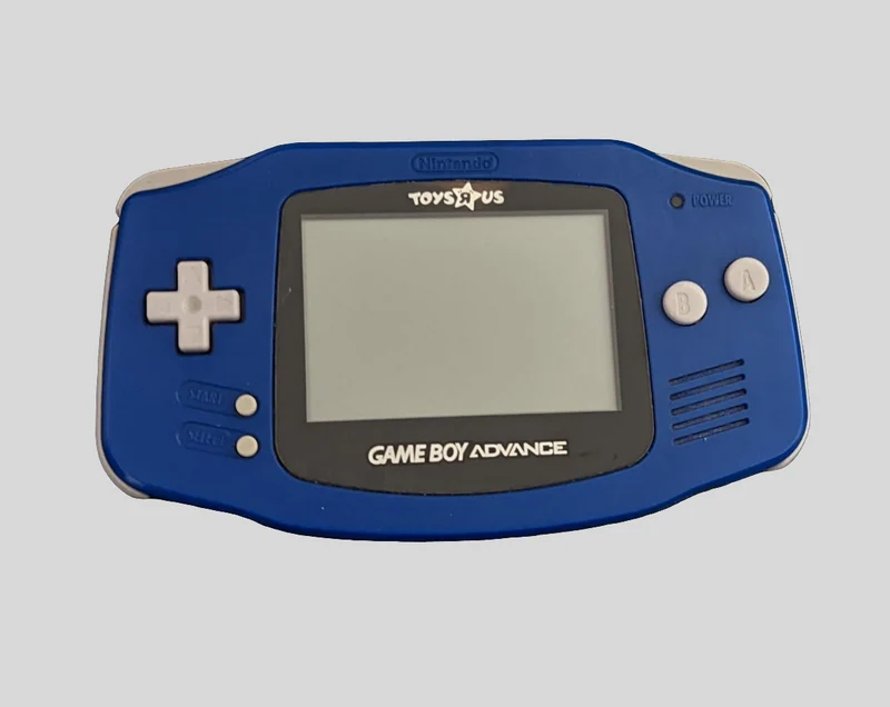 Nintendo Game Boy Advance Toys R US Blue Handheld Console