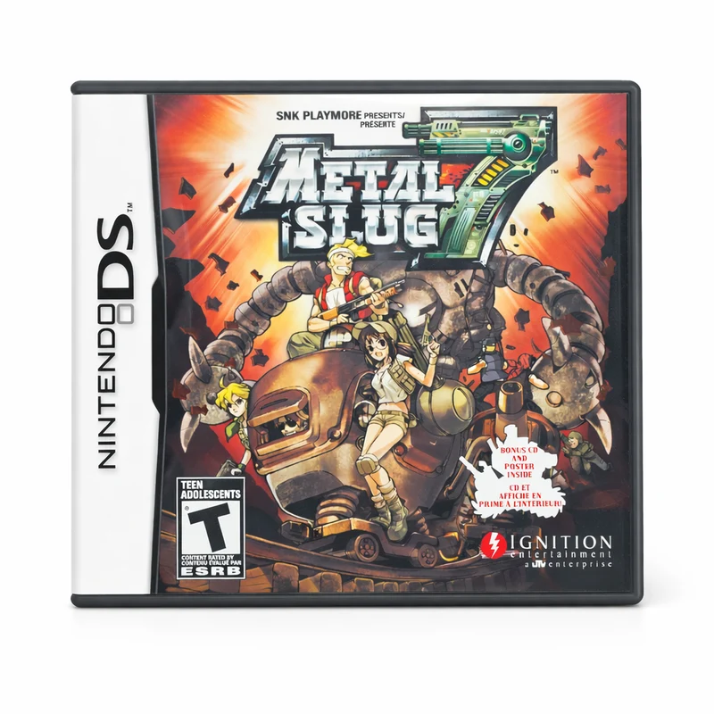 Metal Slug 7 W/Bonus CD and Poster - Nintendo DS