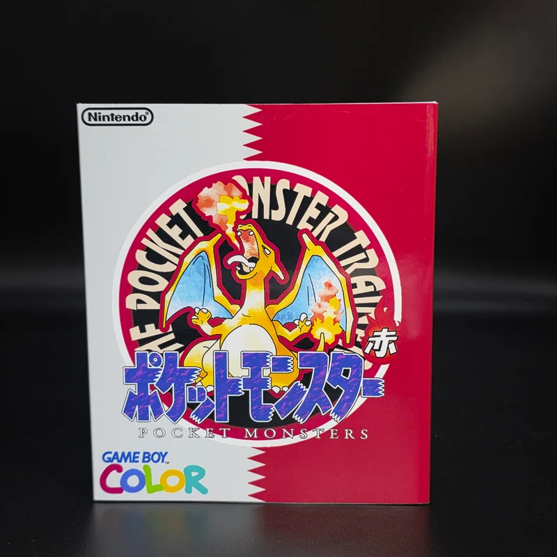 Nintendo Game Boy Color (GBC) Custom Charizard Backlit Handheld Console
