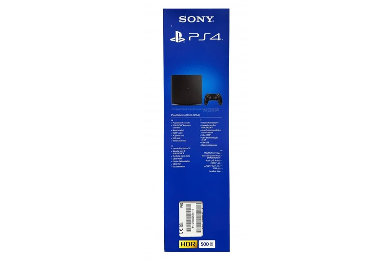 PlayStation 4 Slim Console: Jet Black 500GB