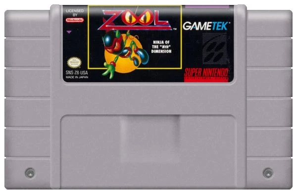 Zool Ninja of the Nth Dimension - Nintendo SNES