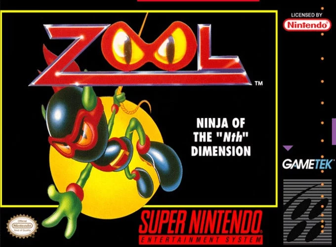 Zool Ninja of the Nth Dimension - Nintendo SNES