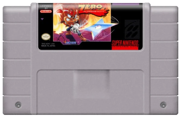 Zero the Kamikaze Squirrel - Nintendo SNES