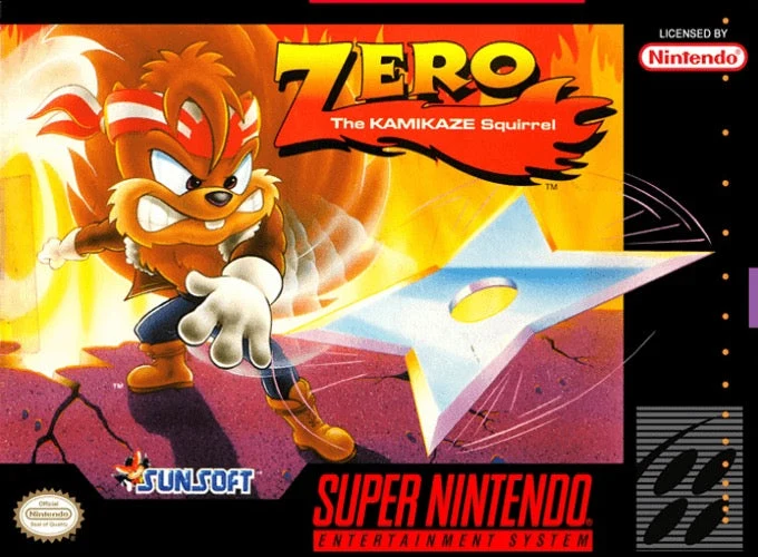 Zero the Kamikaze Squirrel - Nintendo SNES