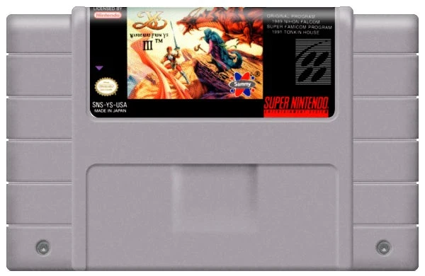 Ys III Wanderers from Ys - Nintendo SNES