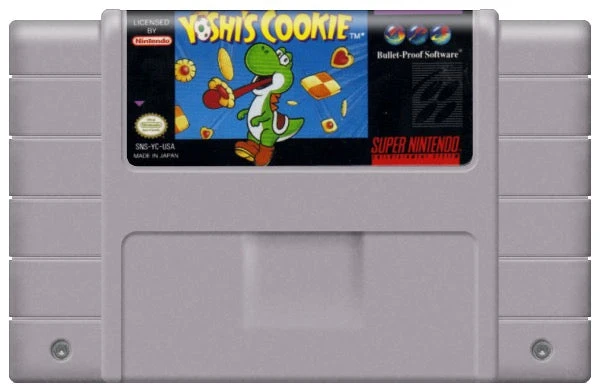 Yoshi's Cookie - Nintendo SNES