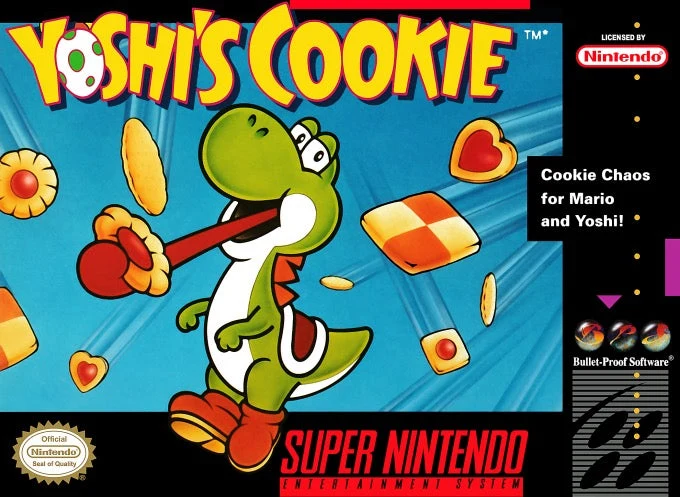 Yoshi's Cookie - Nintendo SNES