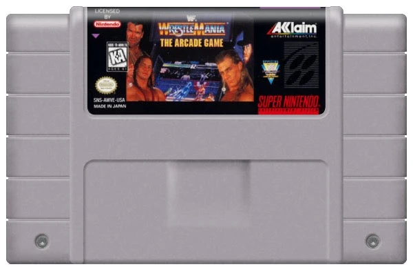 WWF Wrestlemania Arcade Game - Nintendo SNES