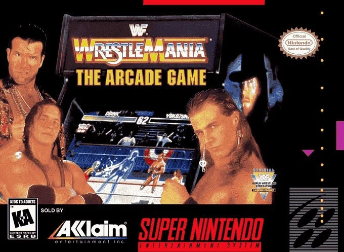 WWF Wrestlemania Arcade Game - Nintendo SNES