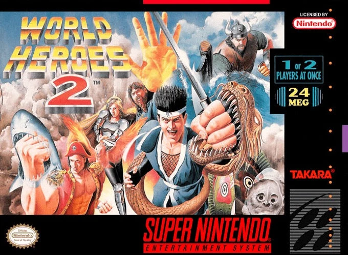 World Heroes 2 - Nintendo SNES