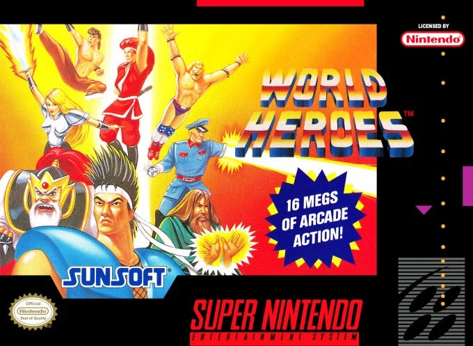 World Heroes - Nintendo SNES